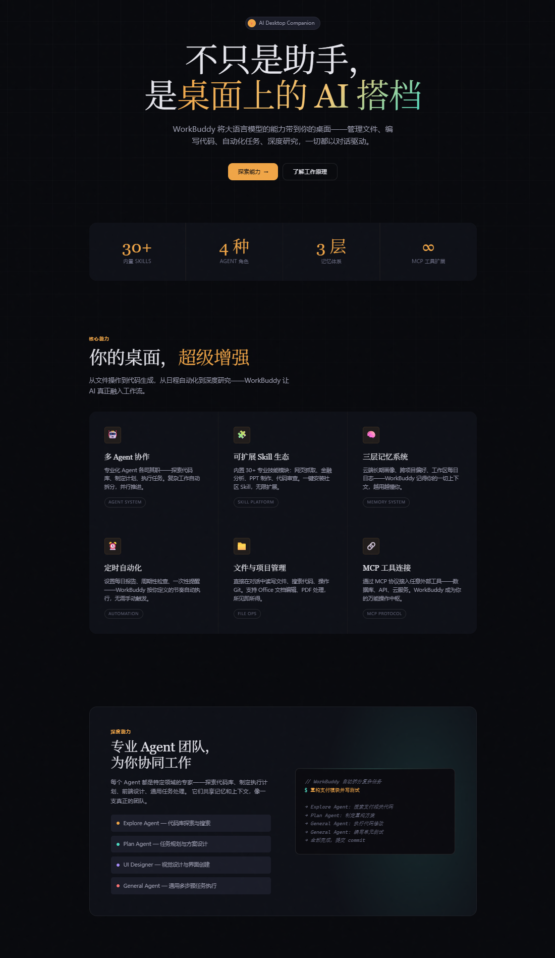 真实生成的单页 Demo：只用于验证交付流程，内容仍需核对