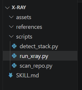 创建 run_xray.py 统一生成扫描数据